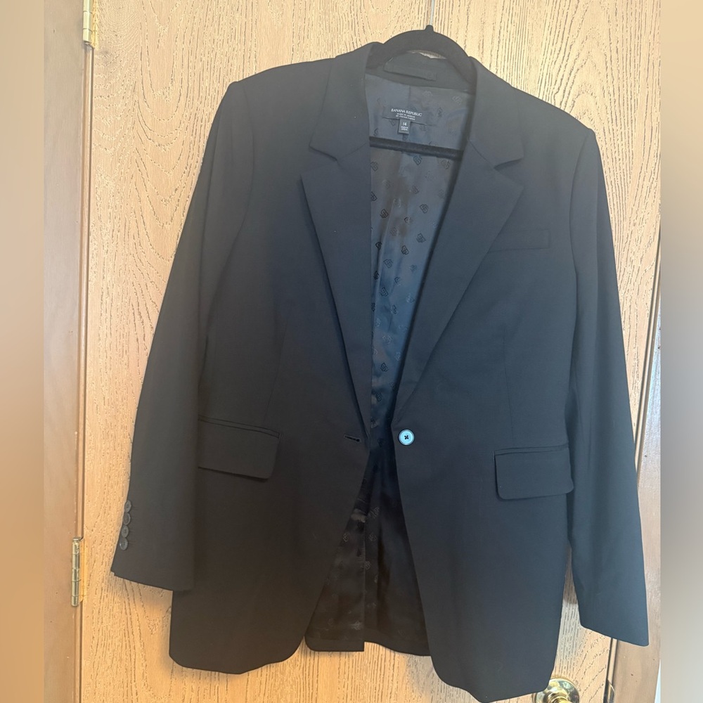Banana Republic Classic Black Blazer